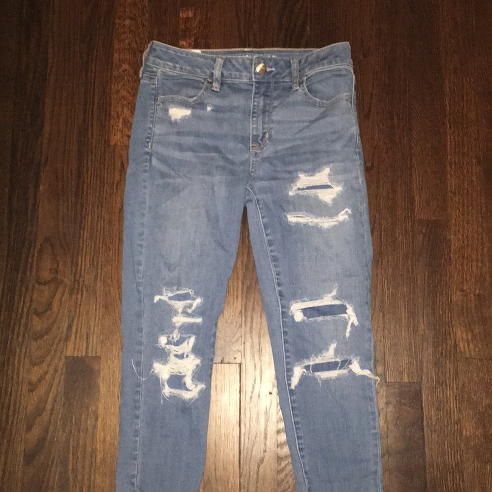 American eagle super stretch jeans